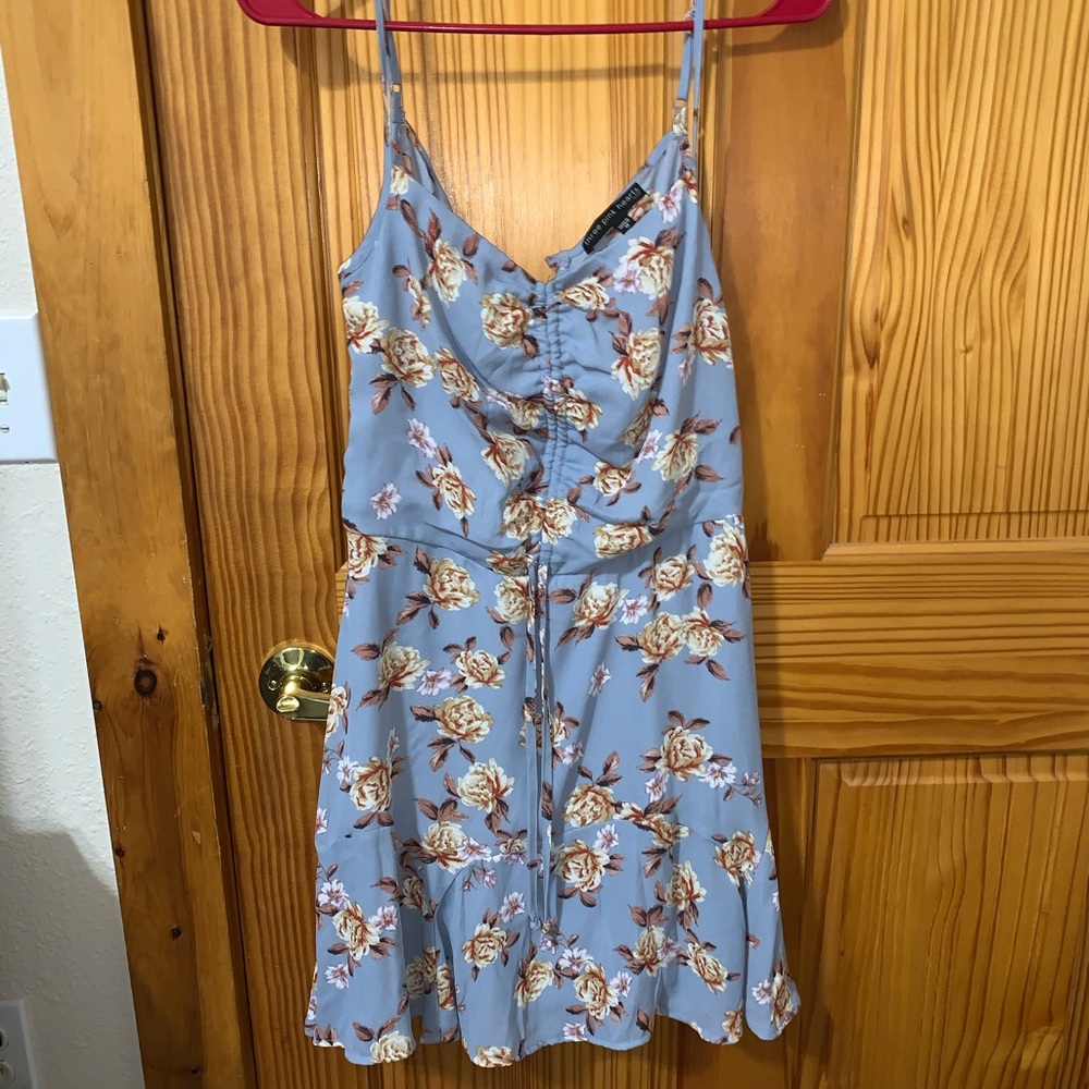 Blue dress